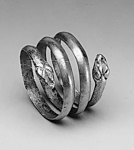 Gold snake ring