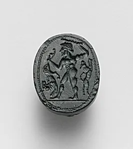 Jasper scarab