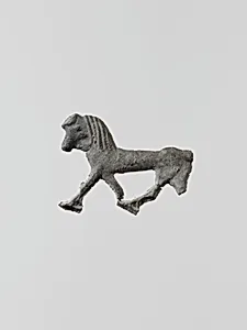 Lead figure of a horse