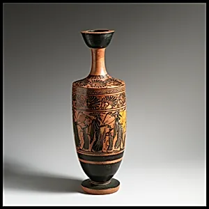 Lekythos by Haimon Painter