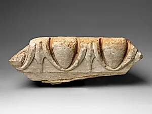 Marble fragment of an Ionic column capital from the Temple of Artemis at Sardis