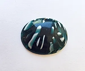 Mosaic glass fragment