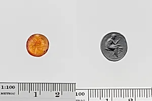 Sard ring stone