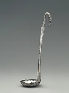 Silver kyathos (cup-shaped ladle)