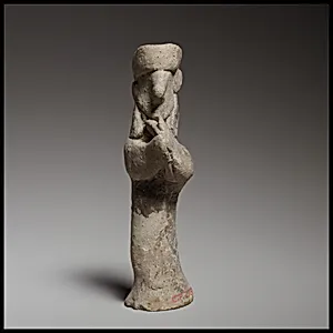 Standing male lyre player