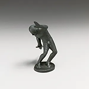 Statuette of an athlete