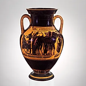 Terracotta amphora (jar)