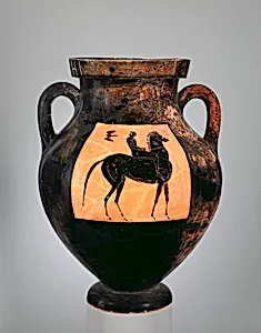 Terracotta amphora (jar)
