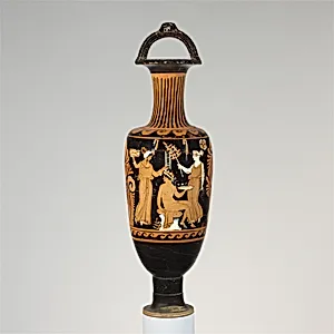 Terracotta bail-amphora (jar)