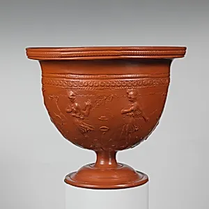 Terracotta bowl by Perennius Tigranus