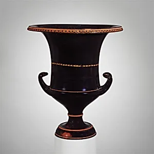 Terracotta calyx-krater (bowl for mixing wine and water)