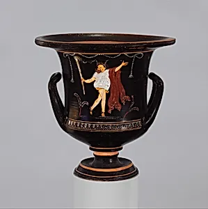 Terracotta calyx-krater (mixing bowl) by Konnakis Group
