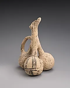 Terracotta composite jug by Unknown Artist