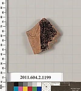 Terracotta fragment from an open shape by Unknown Artist