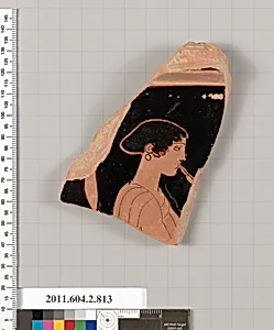 Terracotta fragment of a bell-krater (bowl for mixing wine and water) by Unknown Artist