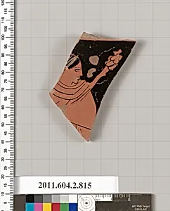 Terracotta fragment of a bell-krater (bowl for mixing wine and water)