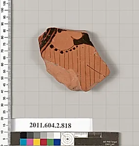 Terracotta fragment of a bell-krater (bowl for mixing wine and water) by Unknown Artist