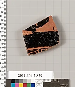 Terracotta fragment of a bell-krater (bowl for mixing wine and water)