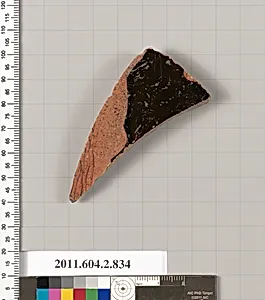 Terracotta fragment of a bell-krater (bowl for mixing wine and water)