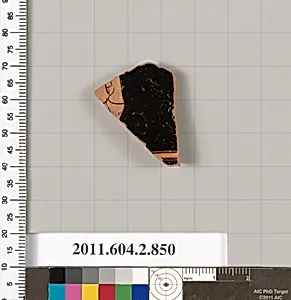 Terracotta fragment of a bell-krater (bowl for mixing wine and water)