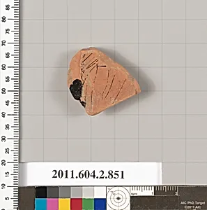 Terracotta fragment of a bell-krater (bowl for mixing wine and water) by Unknown Artist