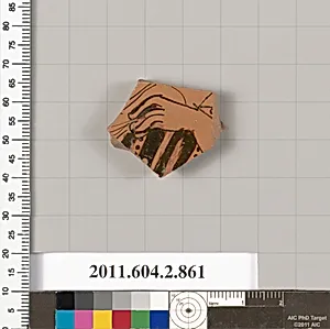 Terracotta fragment of a bell-krater (bowl for mixing wine and water) by Unknown Artist
