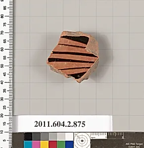 Terracotta fragment of a bell-krater (bowl for mixing wine and water)
