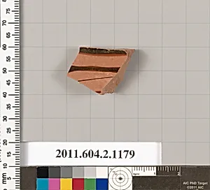 Terracotta fragment of a bell-krater (bowl for mixing wine and water)? by Unknown Artist