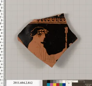Terracotta fragment of a bell-krater (bowl for mixing wine and water)