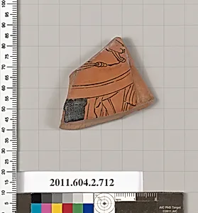 Terracotta fragment of a calyx-krater (bowl for mixing wine and water) by Unknown Artist