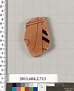 Terracotta fragment of a calyx-krater (bowl for mixing wine and water) by Unknown Artist