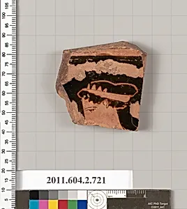 Terracotta fragment of a calyx-krater (bowl for mixing wine and water) by Unknown Artist
