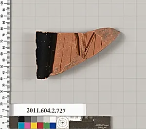 Terracotta fragment of a calyx-krater (bowl for mixing wine and water)