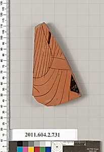 Terracotta fragment of a calyx-krater (bowl for mixing wine and water) by Unknown Artist