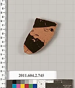 Terracotta fragment of a calyx-krater (bowl for mixing wine and water) by Unknown Artist