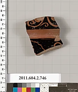 Terracotta fragment of a calyx-krater (bowl for mixing wine and water) by Unknown Artist