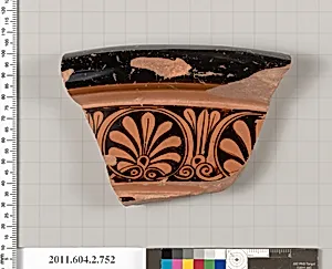 Terracotta fragment of a calyx-krater (bowl for mixing wine and water) by Unknown Artist