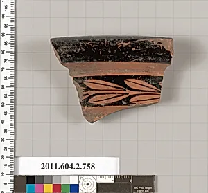 Terracotta fragment of a calyx-krater (bowl for mixing wine and water) by Unknown Artist