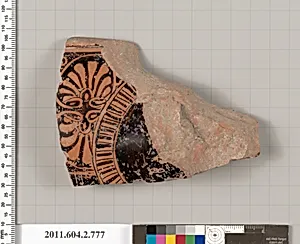 Terracotta fragment of a calyx-krater (bowl for mixing wine and water)