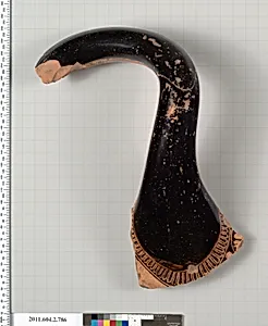 Terracotta fragment of a calyx-krater (bowl for mixing wine and water)