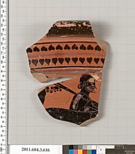 Terracotta fragment of a calyx-krater (bowl for mixing wine and water) by Unknown Artist