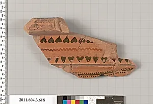 Terracotta fragment of a calyx-krater (bowl for mixing wine and water) by Unknown Artist