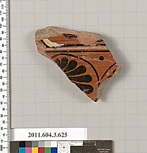 Terracotta fragment of a calyx-krater (bowl for mixing wine and water) by Unknown Artist