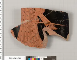 Terracotta fragment of a calyx-krater (bowl for mixing wine and water)