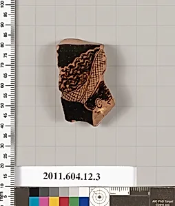 Terracotta fragment of a closed shape by Black Fury Group