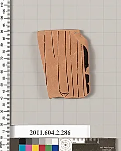 Terracotta fragment of a column-krater? (bowl for mixing wine and water) by Unknown Artist