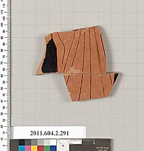 Terracotta fragment of a column-krater (bowl for mixing wine and water) by Unknown Artist