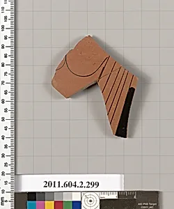Terracotta fragment of a column-krater (bowl for mixing wine and water)