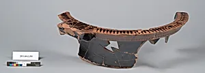 Terracotta fragment of a column-krater (bowl for mixing wine and water)