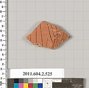 Terracotta fragment of a column-krater (bowl for mixing wine and water)